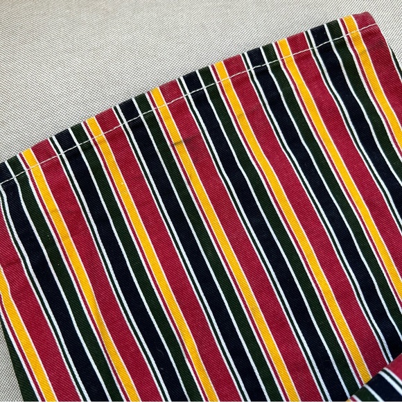 Lazy Oaf Fine Line Striped Straight Leg Dungarees - Picture 13 of 15